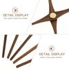 5 Sets Wooden Diy Clock Hands Kit, Replacement Clock Pointer for Cross Stitch, Frameless Wall, Quartz Wall and Craft Projects