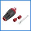 VekAuto 2pcs Red Motorcycle Universal Frame Slider Crash Protector M8 Auto Accessories