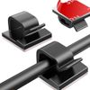 Cable Clips, Cord Clips, Cable Holder, Set of 50 (Black)