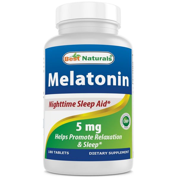 Best Naturals Melatonin 5 mg 180 Tablets