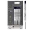 PARKER QUINKflow Ballpoint Pen Ink Refills, Medium Tip, Black, 3 Count