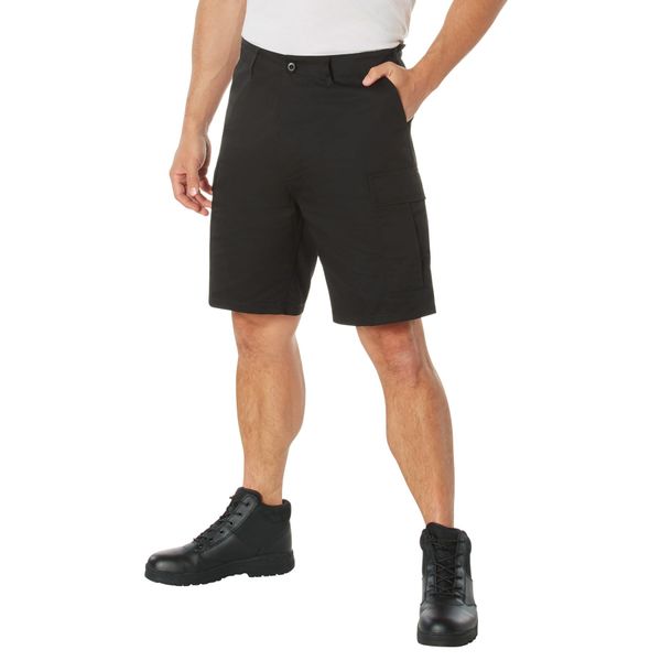 Rothco BDU Short P/C, Black, X-Small