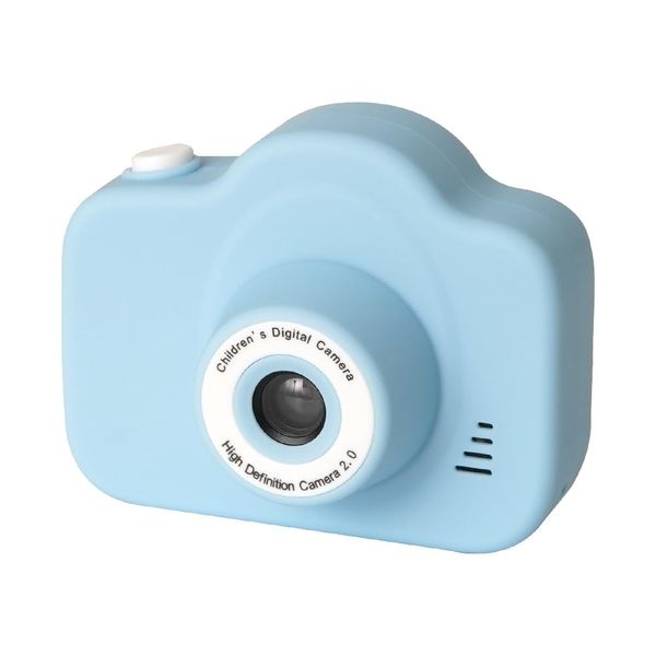 Ange Smile Multifunction Kids Camera, Toy Camera, For Children, Photos, Videos, 20 Megapixels, 1080p, 32GB Memory Card, Instruction Manual Included, Blue