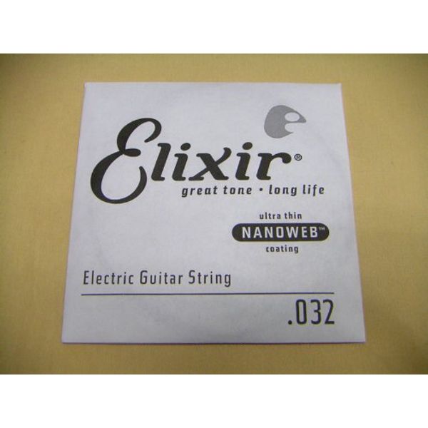 Elixir .032 Rose String 1 Piece Coated Nano Web Elixir Electric Guitar Strings Wound Strings