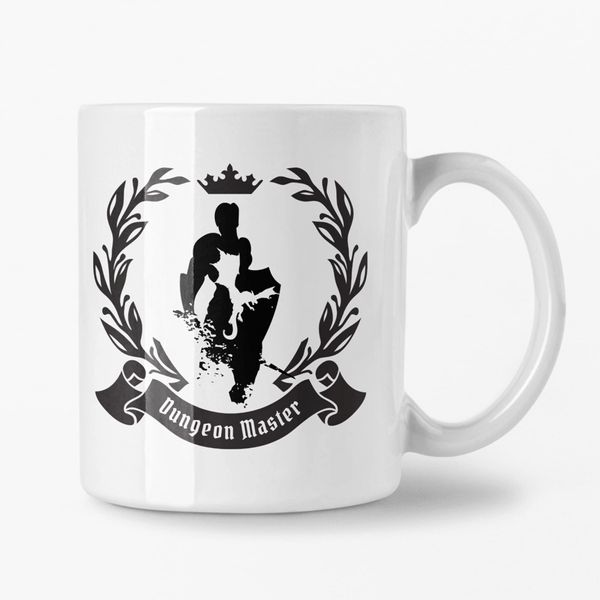 D and D Dungeon Master Birthday Mug