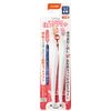 Combi Teteo First Toothpaste for Finishing Brushing, Firm Bristles, 2 Pieces