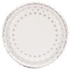 Creative Converting 317846 Sparkle and Shine Plate, Paper, Silver and White
