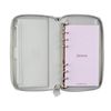 Filofax Personal Compact Zip Saffiano organiser - Granite