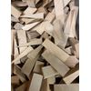 50Hartholzkeile 80x25x20mm