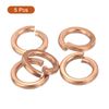 sourcing map 5 Pcs Spring Lock Washer, M12 Split Lock Washer Assortment Copper Lock Washers for Screws Bolts Nuts