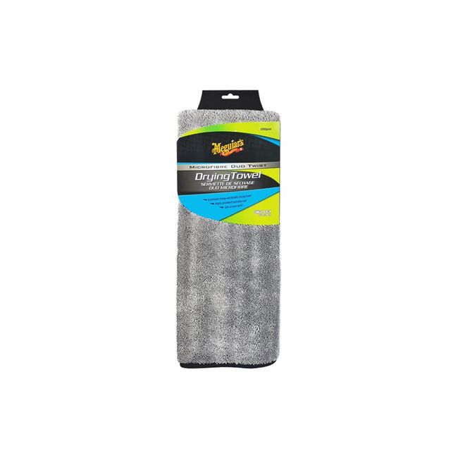 Meguiar's X210400EU Duo Twist Car Drying Towel, Trockentuch 1200gsm 50cm x 90cm