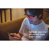 ElementsActive Computer Glasses with Anti-Blue Lock with Flexible Frame for Men Large