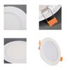 12 Pack 6 Inch LED Recessed Light with Night Light - Canless Ultra Thin Wafer