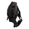 Lorenz Men's 2 Compartment Travel Gadget Multi function Bag 21 x 25 x 9 cms - Black