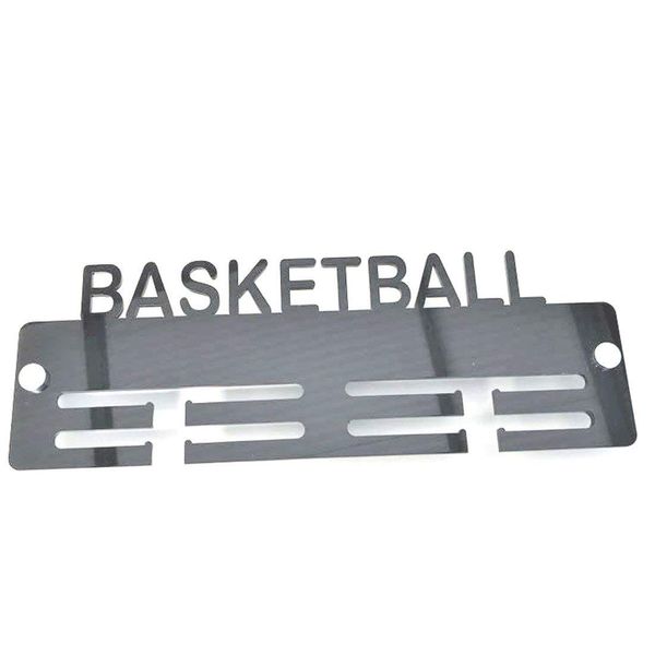 Super Cool Creation Basketball Medal Hanger - White
