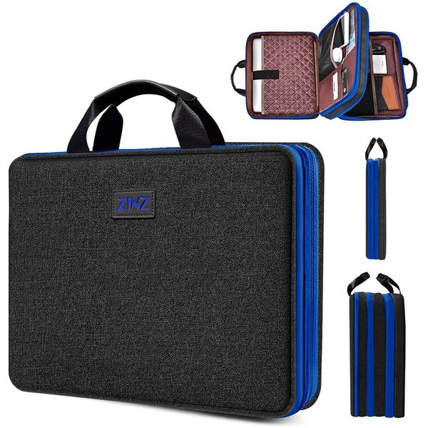 ZINZ Slim Expandable 13 13.3 13.6 14 Laptop Case Sleeve Compatible with MacBook Air/Pro 13-14 M1 M2 M3 2021-2023 Pro/Max,13.5 Surface Laptop 4/3,B01K03