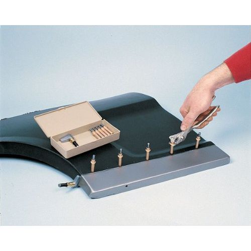 Eastwood 3/16 in. Cleco Sheet Metal Fasteners Pliers With Mesh Carry Bag Blind Grip Panel Holders