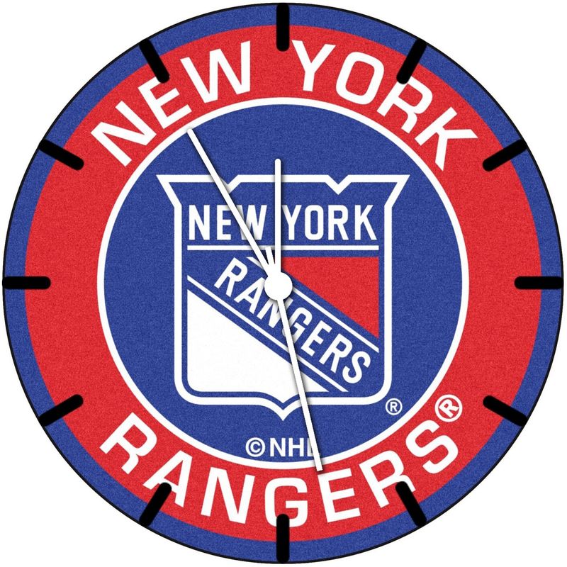 New York Rangers Wall Clock G210 Personalized option with adding names ...