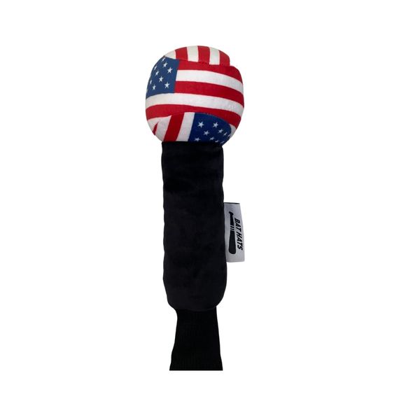 Bat Hats Bat Sleeve for Kids | Baseball Softball Bag for Girls | Bat Warmers | Baseball Bat Cover | Bat Sleeve Protector (USA All american)