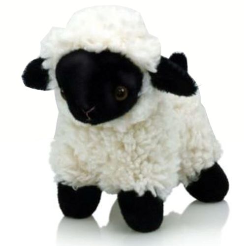 elgate BLACK FACE PLUSH LAMB SOFT TOY 10cm