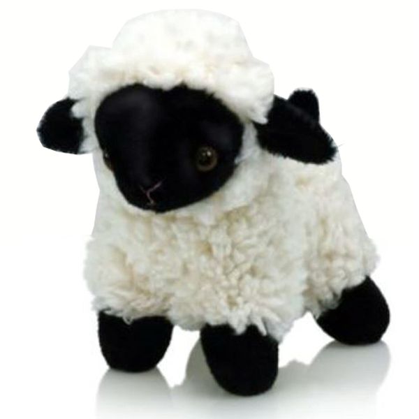 elgate BLACK FACE PLUSH LAMB SOFT TOY 10cm