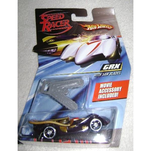 HOT WHEELS - SPEED RACER GRX WITH SAW BLADES