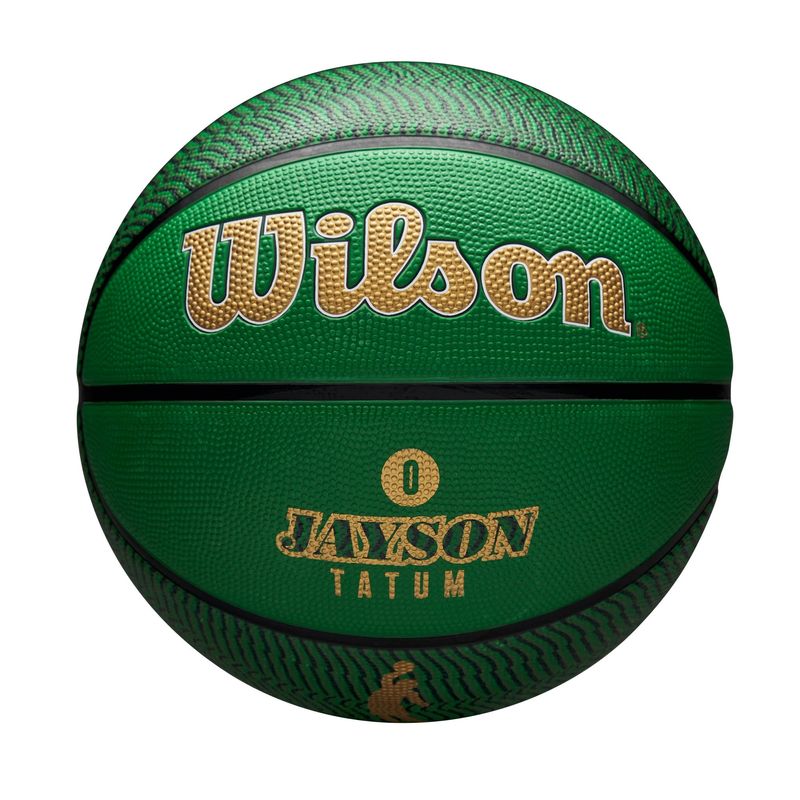 Wilson NBA Player Icon Outdoor Basketball - Tatum, Green/White - Online ...