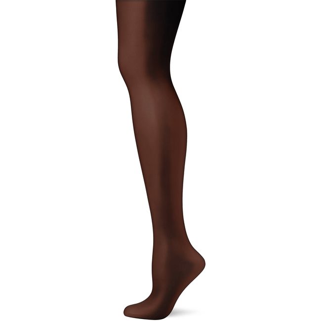 Pretty Polly Women's Nylons Gloss 10 DEN Tights, Black, Medium