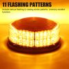 Amber Remote Control Strobe Beacon Light Rooftop Emergency Warning Hazard UTV