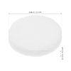 Holibanna 100Pcs 30mm Mini Diffuser Refill Pads Cotton Aroma Refill Diffuser Pad Car Essential Oil Diffuser Pad Replacement for Necklace Bracelet Car Diffuser Vent Clip White