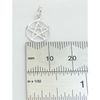 Pentagram small sterling silver charm .925 x 1 Pentagrams charms