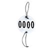 HORZE 4 Digit Starting Numbers - Black/White - One Size