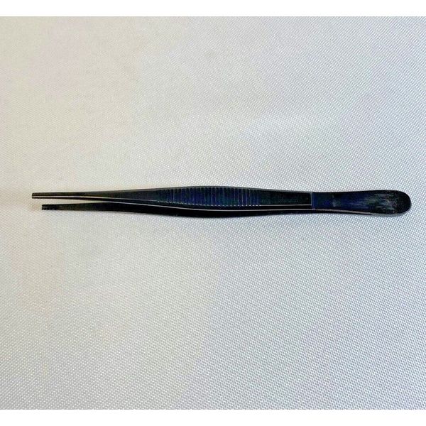 Weck Pilling 468180 6" Blackened Toothed Forcep General Surgery Tissue Forcep