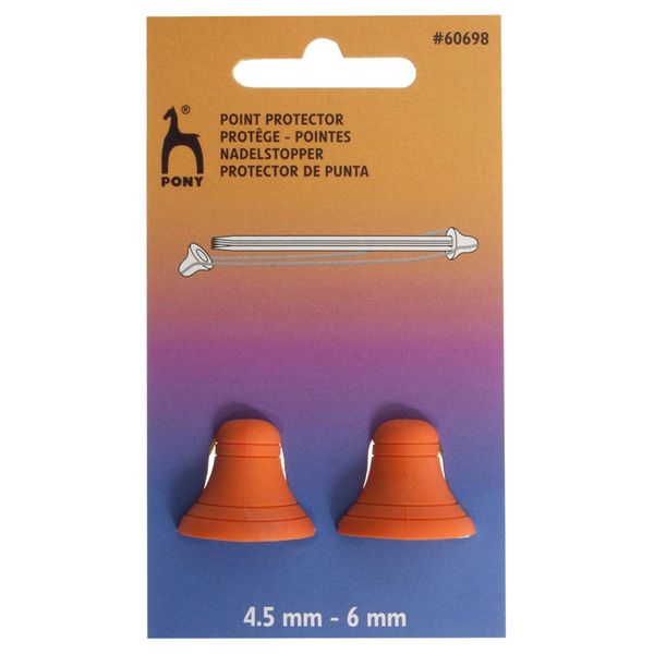 Pony Point Protectors: Bell Shaped: Large, Multicolor, 9 x 6.5 x 10 cm
