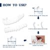 Denture dentures, false tooth repair patch, upper and lower jaw, plasticity dentures, beautiful smile