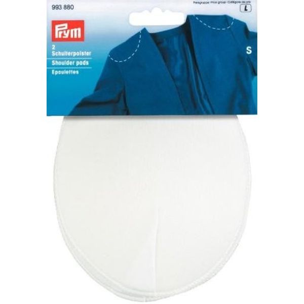 Prym Shoulder Pad Raglan S White Sci-Fi Patch 1 Sew-On
