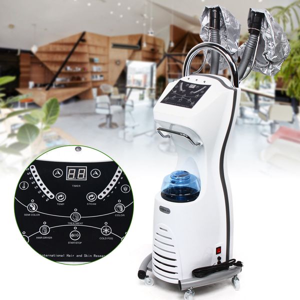 Stand Hair Steamer Hair Dyeing Oil Treatment Machine Hairdress Salon SPA Beauty