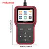 V500 OBD2 Scanner tool Advanced Car Diagnostic Tool Code Reader Voltage Tester Engine Fault Scanner Compatible Since 1996-Yellow