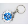 [good stuff] New! Bicycle Chain Key Chain with Top Cap Blue, blue