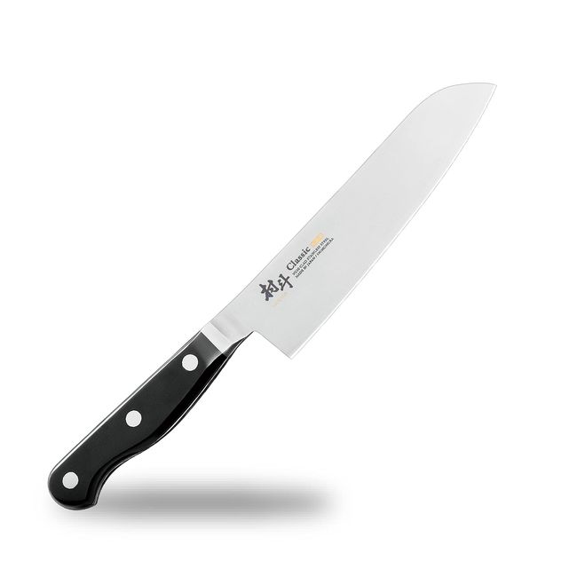 Shimomura Industry Murato Classic VG-101 MCL-101 Santoku Knife, 6.7 inches (170 mm), Triple Layer Steel, Made in Niigata, Tsubamesanjo