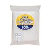 VGI-8 Thick Plastic Bags with Zipper Bags, 100 Sheets