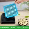 WANANFU Size 3 Empty Capsules Vegetarian (100 Count), Compatible with Capsule Filling Machine Size 3