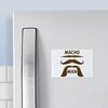CafePress Macho Man Magnets Rectangle Magnet, 3"x2" Refrigerator Magnet