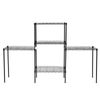 US 5Tier Changeable Adjustable Storage Utility Shelving Home Organizer Wire Rack