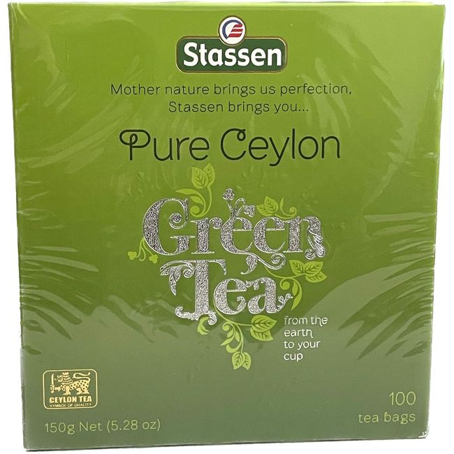 Stassen Pure Green Tea 100 Tea Bags