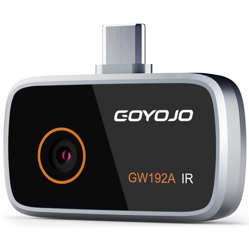 GOYOJO 192x192 IR Resolution Thermal Imaging Camera for Android – Water Leak Detection, HVAC, Electrical, Plumbing, Automotive Repair, Home Inspection, DIY – USB-C Infrared Imager, -4°F to 752°F