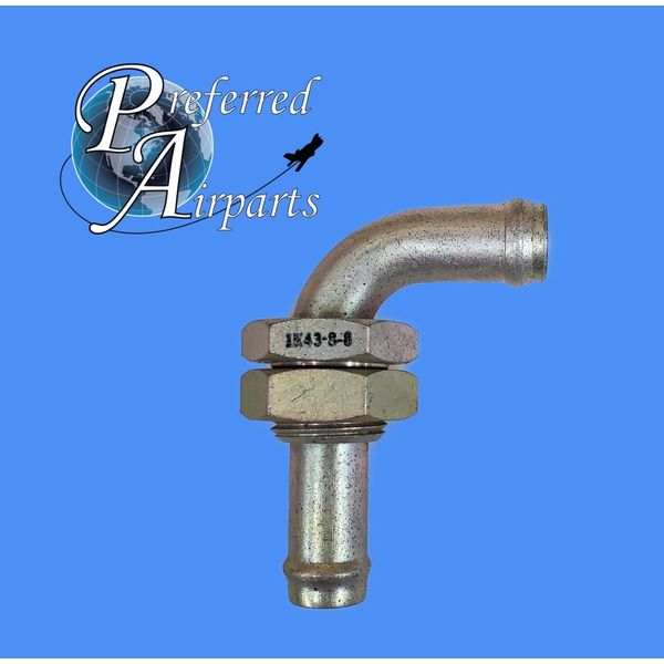 New Aircraft Vacuum System Fitting PN 1K43-8-8