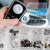 Akozon Micro Switch Button Assortment Tactile Button Micro Switch 250Pcs Tactile Push Button for Car Remote Control Key with Box
