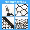 Trunk Envelope Cargo Storage Nylon Net Plus Mounting for FORD ESCAPE 2020-2023