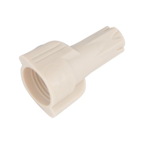 Gardner Bender 16-1H1L Hex-Lok Ultra Tan, H1, Large Jar 400/Jar Wire Connector, 400 Pack, 400 Piece